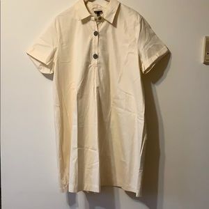 NWT Cream tunic shirt dress